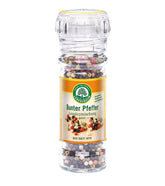 Farbige Pfefferkörner in einer Mühle BIO 45 g - LEBENSBAUM